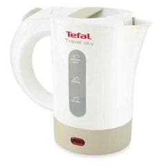 Чайник TEFAL KO120130, электрический, 650 Вт, 0,5 л, пластик, белый цена и информация | Электрочайники | 220.lv