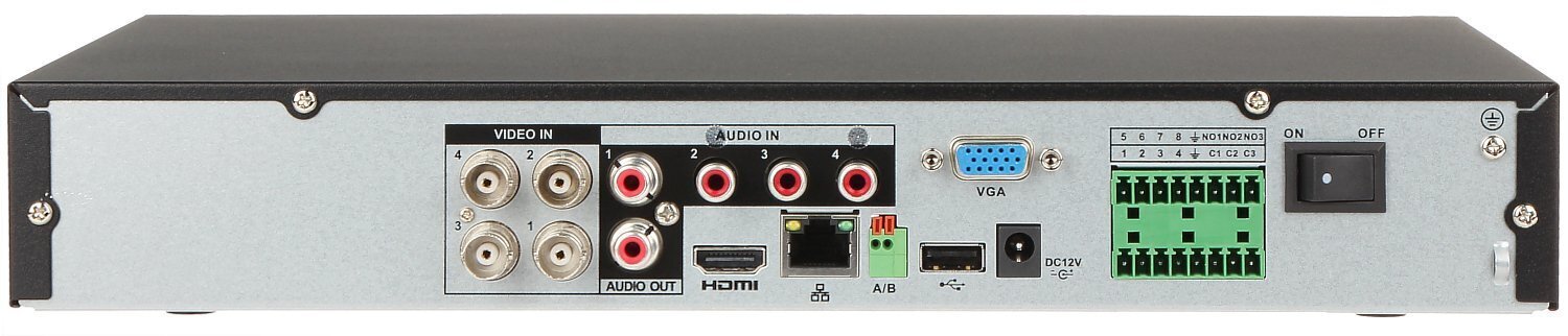 AHD, HD-CVI, HD-TVI, CVBS, TCP/IP REJESTRATORS XVR5104HE-I3 4 KANĀLI DAHUA цена и информация | Novērošanas kameras | 220.lv