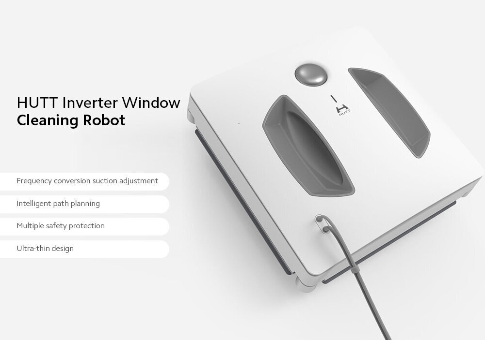 Logu tīrīšanas robots Xiaomi Hutt W55, balts cena un informācija | Logu tīrītāji, logu mazgāšanas roboti | 220.lv
