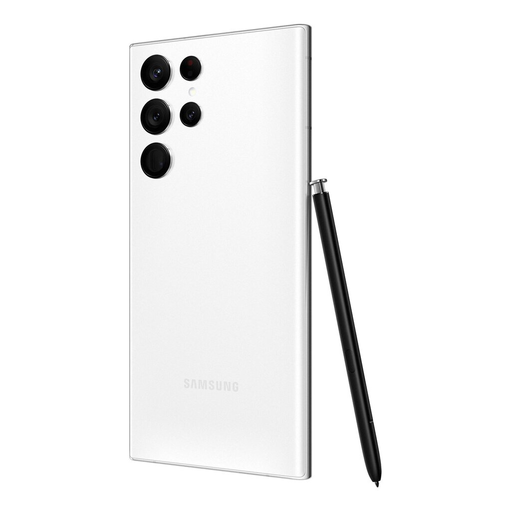 Samsung Galaxy S22 Ultra 5G 12/256GB SM-S908BZWG Phantom White cena un informācija | Mobilie telefoni | 220.lv
