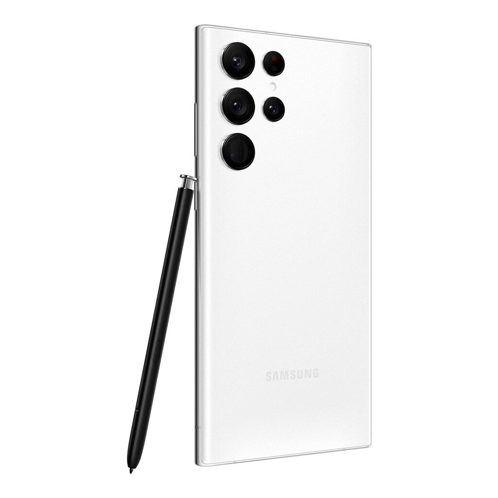 Samsung Galaxy S22 Ultra 5G 12/256GB SM-S908BZWG Phantom White цена и информация | Mobilie telefoni | 220.lv