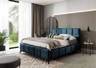 Кровать NORE Mist, 180x200 см, синяя цена и информация | Кровати | 220.lv