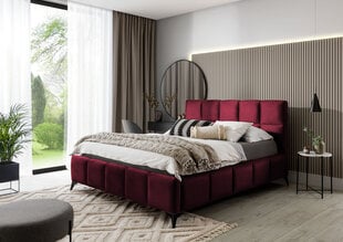 Кровать NORE Mist, 180x200 см, красная цена и информация | Кровати | 220.lv