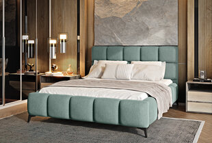 Кровать NORE Mist, 180x200 см, синяя цена и информация | Кровати | 220.lv