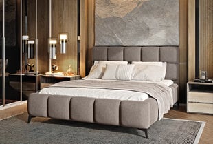 Кровать NORE Mist, 180x200 см, бежевая цена и информация | Кровати | 220.lv