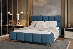 Кровать NORE Mist, 160x200 см, синяя цена и информация | Кровати | 220.lv