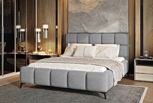 Кровать NORE Mist, 160x200 см, серая цена и информация | Кровати | 220.lv