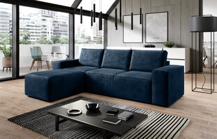 Stūra dīvāns NORE Silla Nube 40, zils cena un informācija | Stūra dīvāni | 220.lv