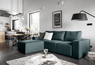 Stūra dīvāns NORE Silla Borneo 38, zaļš cena un informācija | Stūra dīvāni | 220.lv
