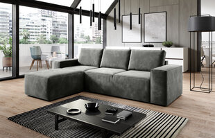 Stūra dīvāns NORE Silla Loco 04, pelēks cena un informācija | Stūra dīvāni | 220.lv