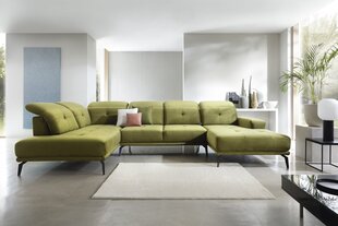 Stūra dīvāns NORE Bretan Loco 33, zaļš cena un informācija | Stūra dīvāni | 220.lv