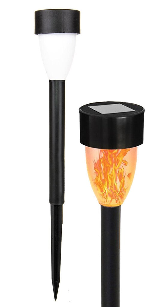 Dārza lampa ar liesmas efektu Saska Garden, 3 LED, 36.5 cm cena un informācija | Āra apgaismojums | 220.lv