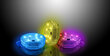 GIZMO colortone daudzkrāsu gaismeklis ar pulti cena un informācija | Āra apgaismojums | 220.lv