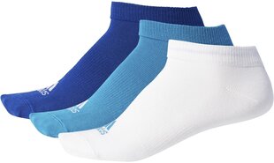 Adidas Zeķes PER NO-SH T 3PP Blue White цена и информация | Мужские носки | 220.lv