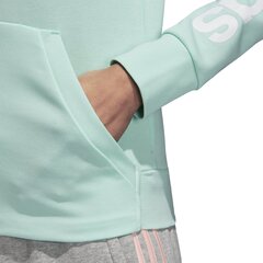 Джемпер Adidas Ess Lin Fz Hoodie Mint цена и информация | Женские толстовки | 220.lv