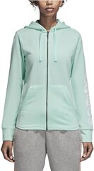 Джемпер Adidas Ess Lin Fz Hoodie Mint цена и информация | Женские толстовки | 220.lv