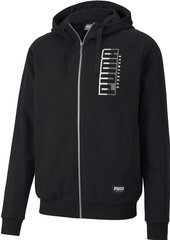 Puma Джемпер Athletics Hooded Black цена и информация | Мужские толстовки | 220.lv