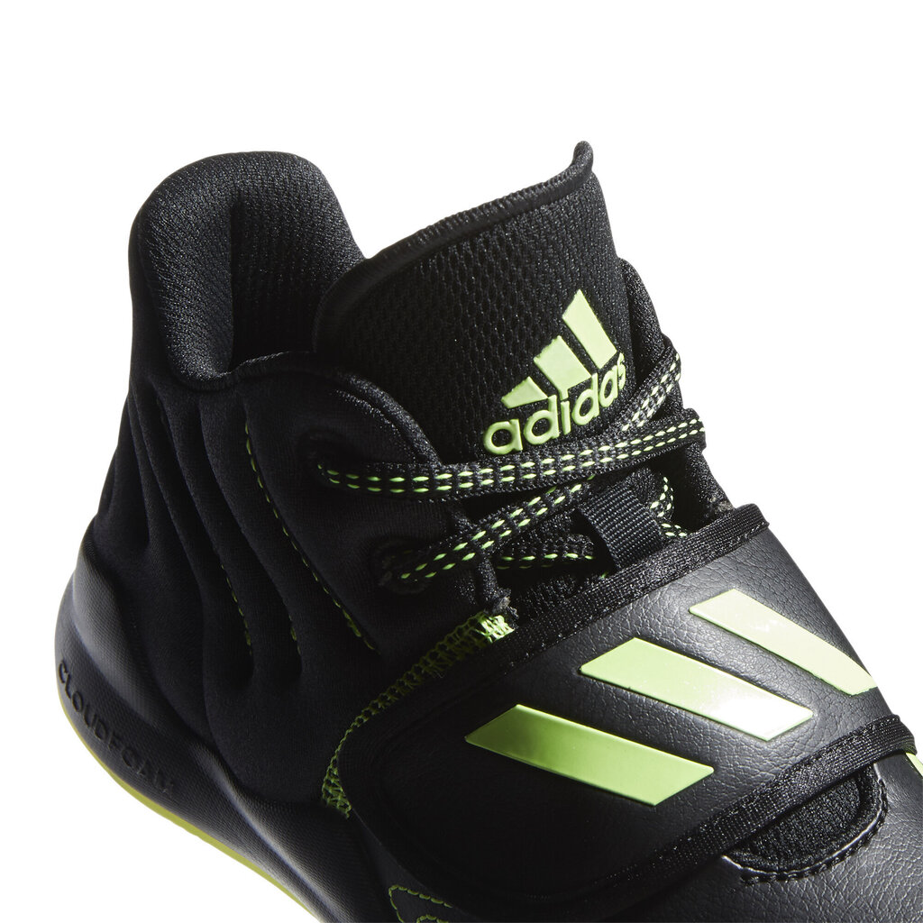 Adidas Deep Threat J Black Green zēniem, melns cena un informācija | Sporta apavi bērniem | 220.lv
