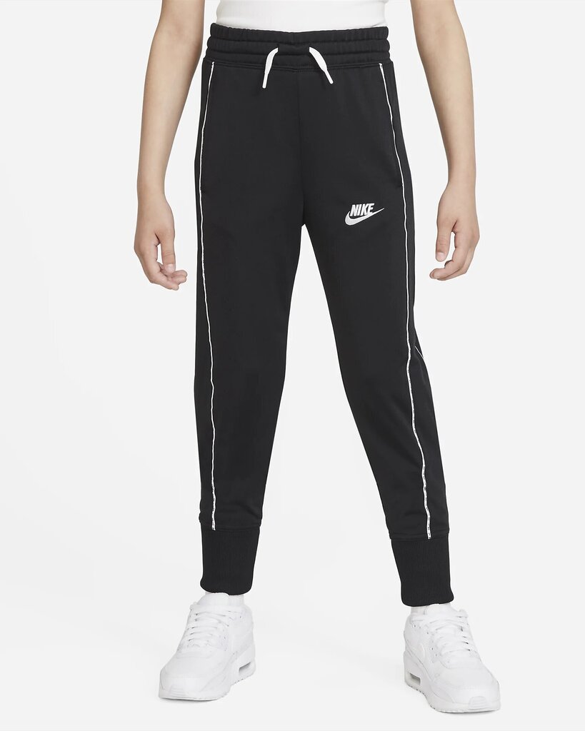 Nike Sporta Tērpi G Nsw Hw Trk Suit Black DD6302 010 DD6302 010/M cena un informācija | Jakas, džemperi, žaketes, vestes meitenēm | 220.lv