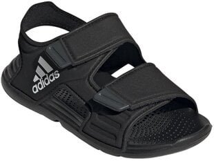 Adidas Sandales Altaswim C Black GV7802 GV7802/11.5K цена и информация | Детские сандали | 220.lv