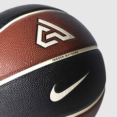 Nike Bumbiņas Nike All Court 8P Antetokounmpo Brown Black N1004138 812 цена и информация | Баскетбольные мячи | 220.lv