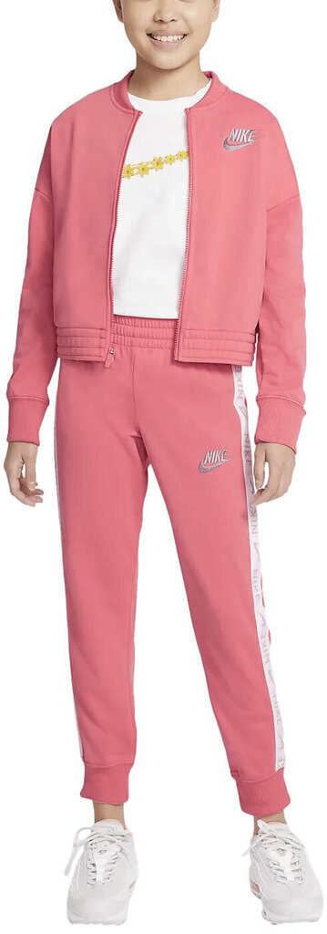 Nike Sporta Tērpi G Nsw Trk Suit Tricot Coral CU8374 603 CU8374 603/L цена и информация | Komplekti meitenēm | 220.lv