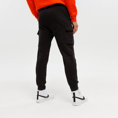 Мужские спортивные штаны Nike M Nsw Club Ft Cargo Pant CZ9954 010 CZ9954 010/L, черные цена и информация | Мужская спортивная одежда | 220.lv