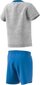 Adidas Sporta Tērpi I Bl T Set Grey Blue H65822 H65822/92 cena un informācija | Zēnu krekli | 220.lv