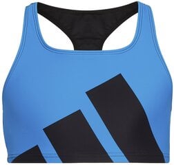 Купальник для девочек Adidas Yg Mh Bikini Blue Black HC9650, черный/синий цена и информация | Купальники для девочек | 220.lv