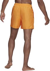 Мужские шорты Adidas Solid Clx Short Sl Orange HA0375 HA0375/L цена и информация | Плавки, плавательные шорты | 220.lv