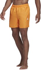 Adidas Šorti Solid Clx Short Sl Orange HA0375 HA0375/L cena un informācija | Peldšorti, peldbikses | 220.lv