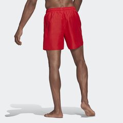 Adidas Šorti Solid Clx Short Sl Red HA0384 HA0384/L цена и информация | Плавки, плавательные шорты | 220.lv