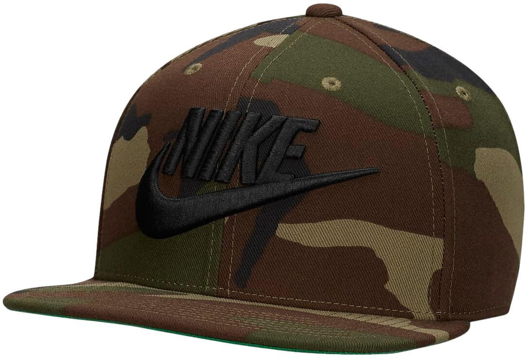 Nike Cepures U Nsw Pro Futura Camo Cap DC3972 222 DC3972 222 cena un informācija | Vīriešu cepures, šalles, cimdi | 220.lv