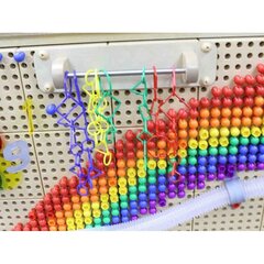 Dēlis bērniem elementu piestiprināšanai cena un informācija | Attīstošās rotaļlietas | 220.lv