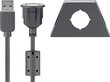 USB 2.0 pagarinātāja kabelis Goobay 95444 USB2.0 - USB2.0, 0,6 m cena un informācija | Adapteri un USB centrmezgli | 220.lv