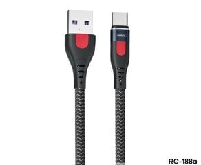 Kabelis Remax RC-188a USB-C 5A Ātra uzlāde cena un informācija | Savienotājkabeļi | 220.lv