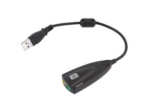 Skaņas kartes kabelis USB 7.1 cena un informācija | Adapteri un USB centrmezgli | 220.lv