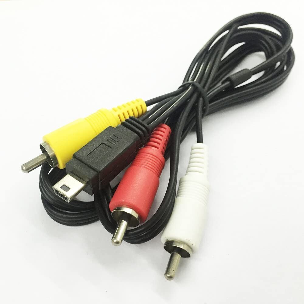Mini-USB uz RCA kabelis Gopro HERO3 miniUSB (10 kontaktu)> CHINCH cena un informācija | Aksesuāri videokamerām | 220.lv