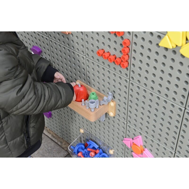 Instrumentu komplekts ar rotaļu sienu, Masterkidz cena un informācija | Rotaļlietas zēniem | 220.lv