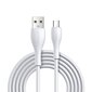 Joyroom USB - USB Type C cable 3 A 1 m white (S-1030M8) cena un informācija | Savienotājkabeļi | 220.lv