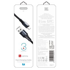 Joyroom USB - micro USB cable 3 A 1,5 m black (S-1530N1) cena un informācija | Savienotājkabeļi | 220.lv
