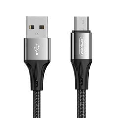 Joyroom USB - micro USB cable 3 A 1,5 m black (S-1530N1) cena un informācija | Savienotājkabeļi | 220.lv