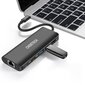 Choetech docking station adapter hub USB Typ C 6in1 100W PD black (HUB-M05) cena un informācija | Savienotājkabeļi | 220.lv