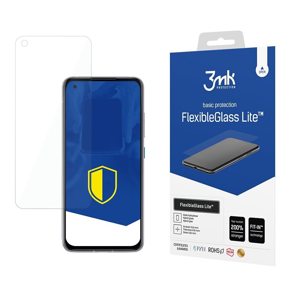 Asus Zenfone 8 - 3mk FlexibleGlass Lite™ screen protector цена и информация | Ekrāna aizsargstikli | 220.lv