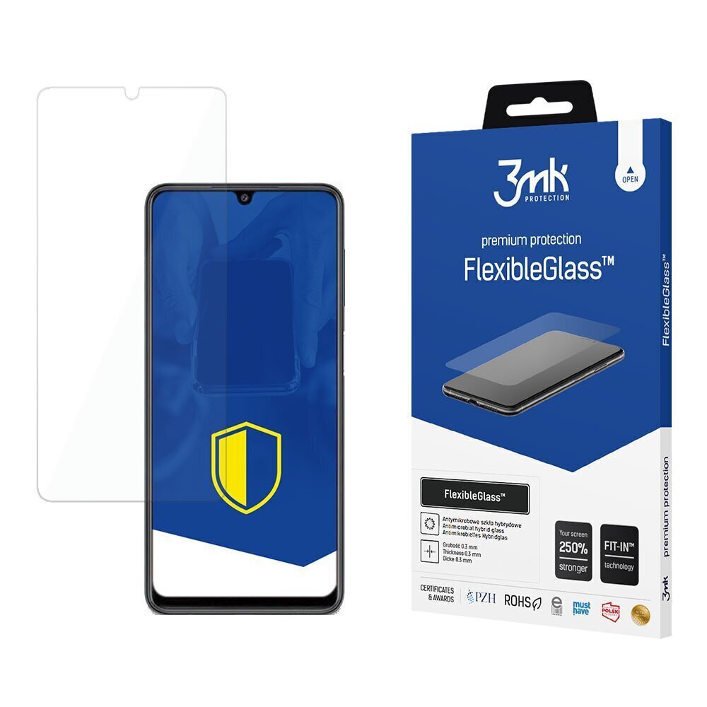 Samsung Galaxy M22 - 3mk FlexibleGlass™ screen protector cena un informācija | Ekrāna aizsargstikli | 220.lv