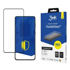 Samsung Galaxy S22 + Black - 3mk FlexibleGlass Max™ screen protector cena un informācija | Ekrāna aizsargstikli | 220.lv