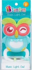 Погремушка MUSIC LIGHT OWL цена и информация | Игрушки для малышей | 220.lv