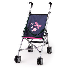 Коляска для куклы Dolls Buggy blue/pink 30113AA/12 цена и информация | Игрушки для девочек | 220.lv