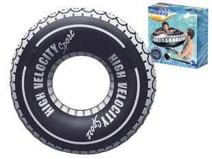 Надувное плавательное колесо Bestway Шина, 119 см цена и информация | Надувные и пляжные товары | 220.lv
