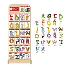 Детский алфавит с животными мотивами, 69 букв цена и информация | Развивающие игрушки | 220.lv